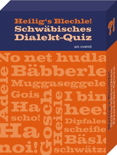 Produktbild: Heiligs Blechle! Schw&auml;bisches Dialekt-Quiz