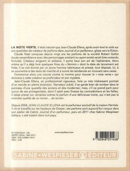 Produktbild: La note verte