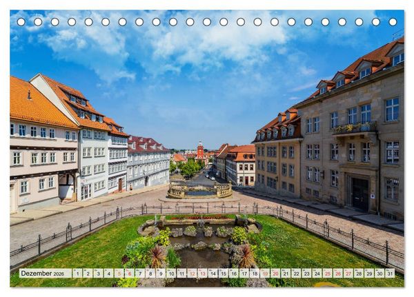 Produktbild: Gotha Impressionen (Tischkalender 2026 DIN A5 quer), CALVENDO Monatskalender