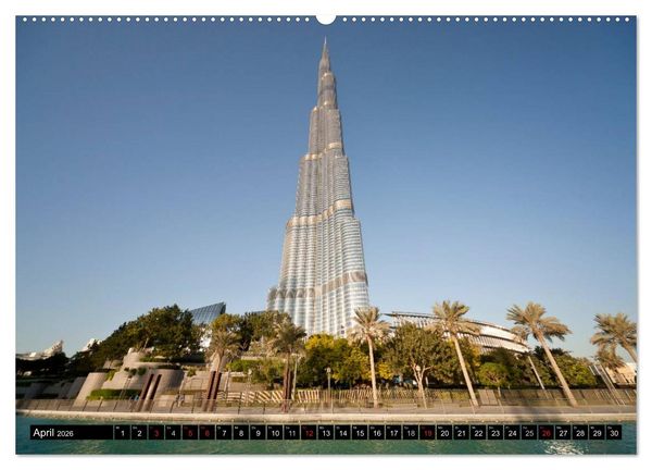 Produktbild: Emirat Dubai (Wandkalender 2026 DIN A2 quer), CALVENDO Monatskalender
