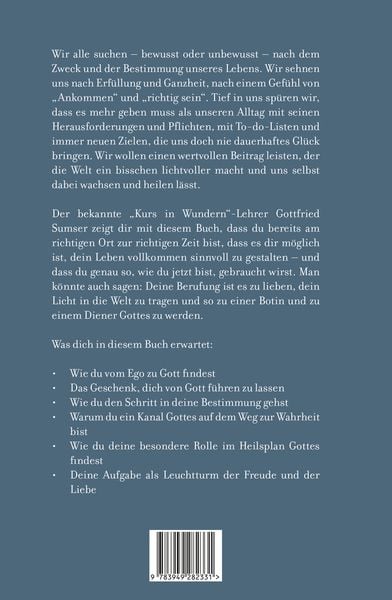 Produktbild: Lebe deine Bestimmung mit dem "Kurs in Wundern"