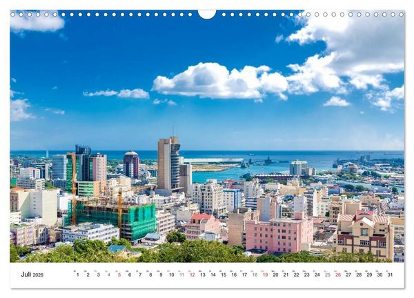 Produktbild: Inselparadies Mauritius (Wandkalender 2026 DIN A3 quer), CALVENDO Monatskalender