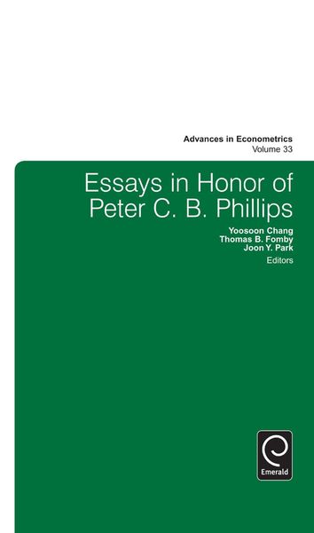 Produktbild: Essays in Honor of Peter C. B. Phillips