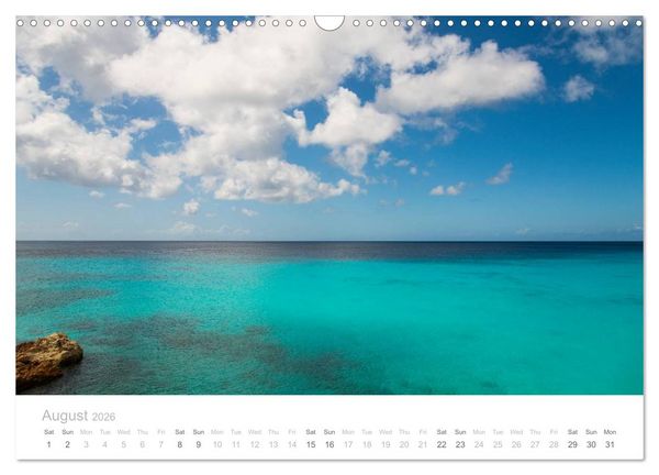 Produktbild: Curacao - Tropical Island (Wall Calendar 2026 DIN A3 landscape), CALVENDO 12 Month Wall Calendar