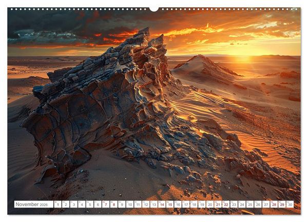 Produktbild: Formen und Farben der Natur (Wandkalender 2026 DIN A2 quer), CALVENDO Monatskalender