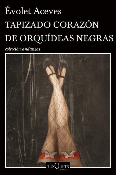 Produktbild: Tapizado Coraz&oacute;n de Orqu&iacute;deas Negras