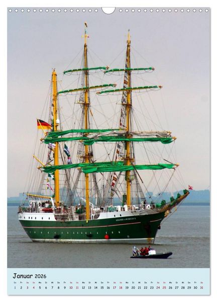 Produktbild: Sail - Impressionen aus Bremerhaven (Wandkalender 2026 DIN A3 hoch), CALVENDO Monatskalender