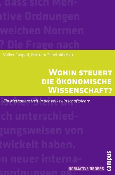 Produktbild: Wohin steuert die &ouml;konomische Wissenschaft?