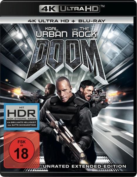 Produktbild: Doom - Der Film - Unrated Extended Edition (+ Blu-ray 2D)