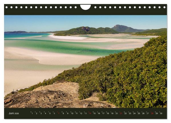 Produktbild: Australien - Farbige Vielfalt (Wandkalender 2026 DIN A4 quer), CALVENDO Monatskalender
