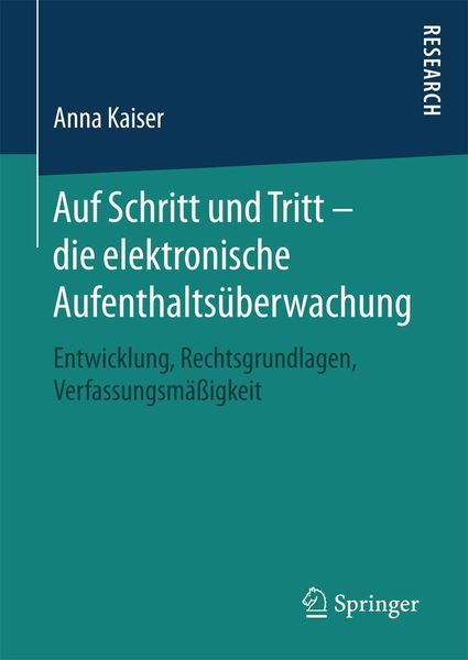 Produktbild: Auf Schritt und Tritt - die elektronische Aufenthalts&uuml;berwachung
