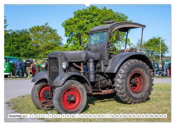 Produktbild: Alte Deutz Traktoren mit Charakter (Wandkalender 2027 DIN A2 quer), CALVENDO Monatskalender