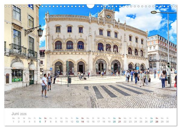 Produktbild: Lissabon - Stadt der K&ouml;nige (Wandkalender 2026 DIN A3 quer), CALVENDO Monatskalender