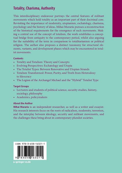Produktbild: Totality, Charisma, Authority
