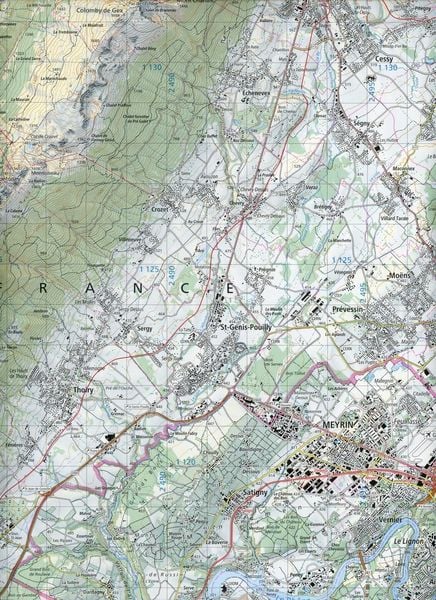 Produktbild: Swisstopo Geneve