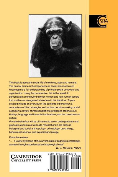 Produktbild: Primate Behaviour