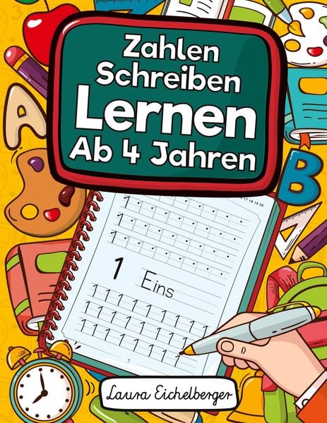 Produktbild: Zahlen Schreiben Lernen Ab 4 Jahren