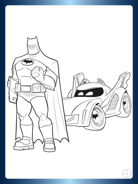 Produktbild: DC Batwheels: Stickerabenteuer in Gotham City