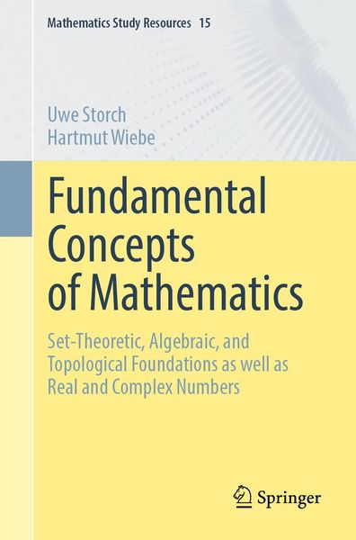 Produktbild: Fundamental Concepts of Mathematics