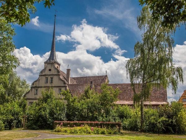Produktbild: CALVENDO Puzzle Ehemaliges Spital in Ochsenfurt | 1000 Teile Lege-Gr&ouml;&szlig;e 64 &times; 48 cm Foto-Puzzle f&uuml;r gl&uuml;ckliche Stunden