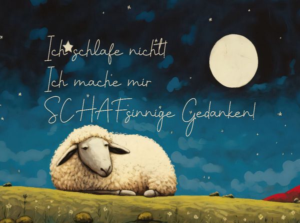 Produktbild: CALVENDO Puzzle Schafsinnige Gedanken | 2000 Teile Lege-Gr&ouml;&szlig;e 90x67cm Foto-Puzzle f&uuml;r gl&uuml;ckliche Stunden
