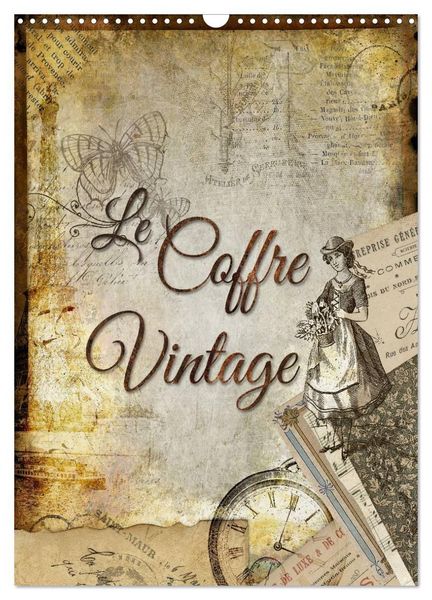 Produktbild: Le coffre vintage (Calendrier mural 2027 DIN A3 horizontal), CALVENDO calendrier mensuel