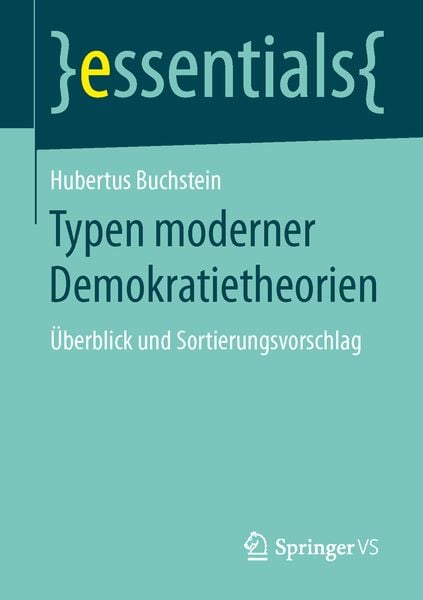 Produktbild: Typen moderner Demokratietheorien