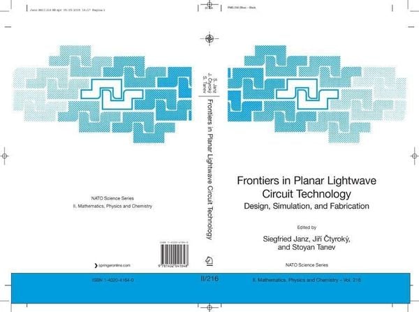 Produktbild: Frontiers in Planar Lightwave Circuit Technology