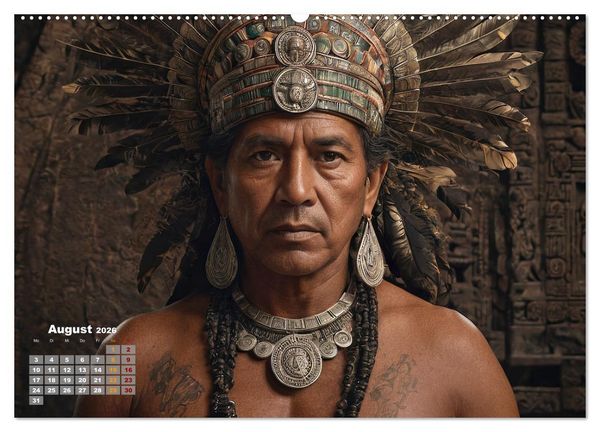 Produktbild: Gesichter der Menschheit (Wandkalender 2026 DIN A2 quer), CALVENDO Monatskalender