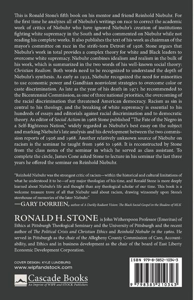 Produktbild: Reinhold Niebuhr against Racism