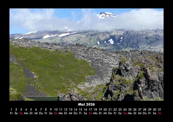 Produktbild: Berge 2026 Fotokalender DIN A3