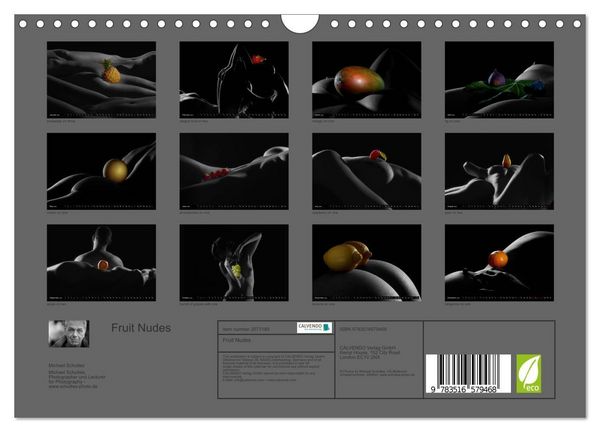 Produktbild: Fruit Nudes (Wall Calendar 2026 DIN A4 landscape), CALVENDO 12 Month Wall Calendar