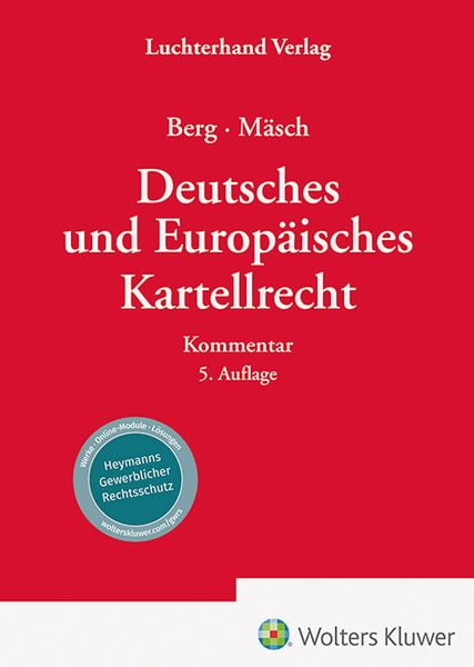 Produktbild: Deutsches und Europ&auml;isches Kartellrecht