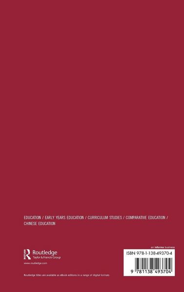 Produktbild: Early Childhood Curriculum in Chinese Societies