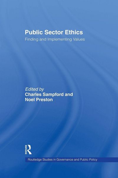 Produktbild: Public Sector Ethics