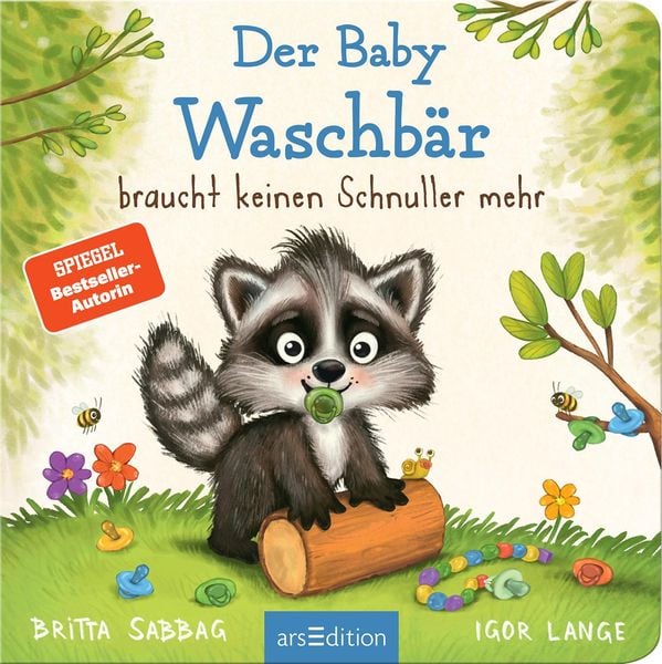 Produktbild: Der Baby Waschb&auml;r braucht keinen Schnuller mehr