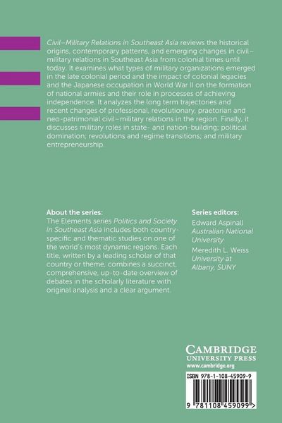 Civil-Military Relations in Southeast Asia