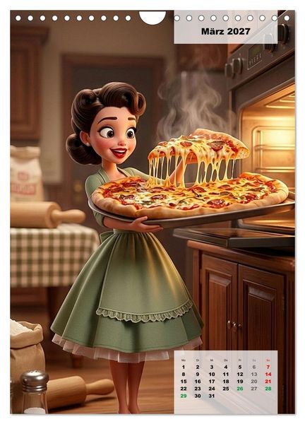 Produktbild: Mini-Girls (Wandkalender 2027 DIN A4 hoch), CALVENDO Monatskalender