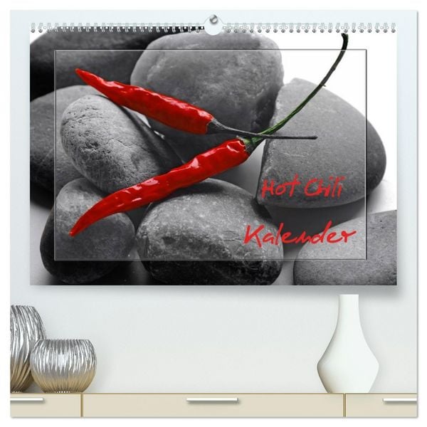 Produktbild: Hot Chili K&uuml;chen Kalender (hochwertiger Premium Wandkalender 2026 DIN A2 quer), Kunstdruck in Hochglanz