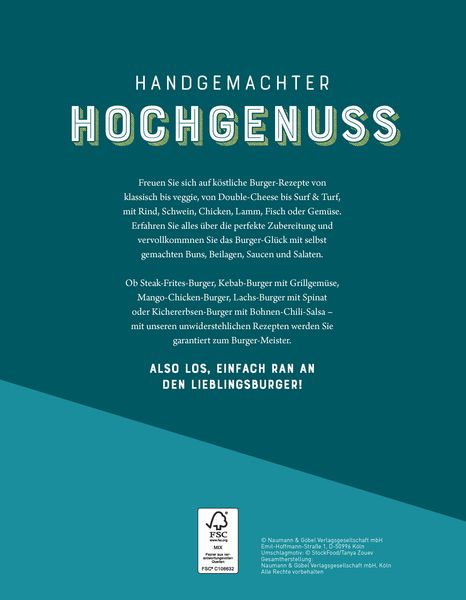 Produktbild: Das ultimative Burger-Grillbuch