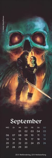 Produktbild: Fantasy Lesezeichen & Kalender 2027