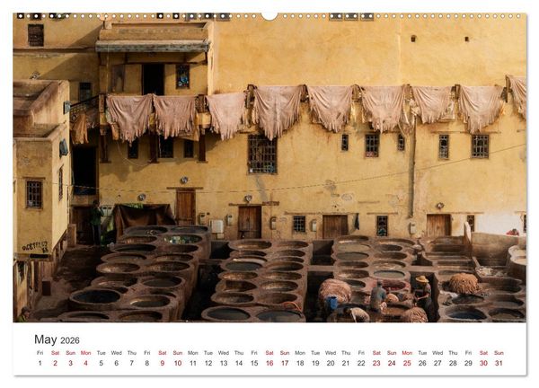 Produktbild: A quick trip to Morocco (High Quality Premium Wall Calendar 2026 DIN A2 landscape),CALVENDO 12 Month Wall Calendar