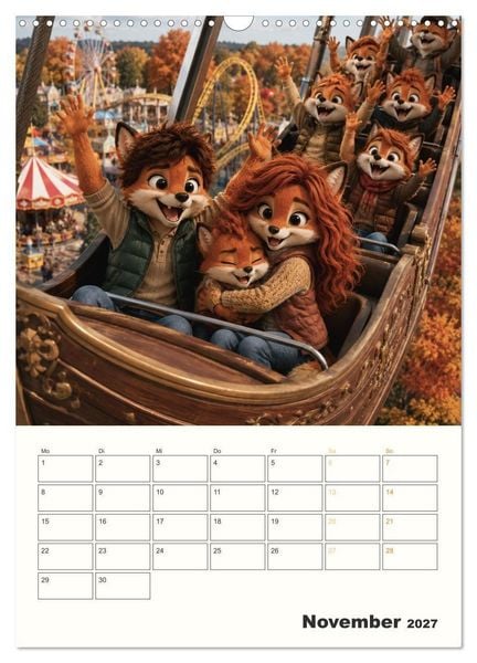 Produktbild: Kleines Pfotengl&uuml;ck (Wandkalender 2027 DIN A3 hoch), CALVENDO Monatskalender
