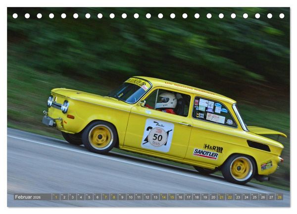 Produktbild: Ein W&auml;lderporsche - NSU Reich TT (Tischkalender 2026 DIN A5 quer), CALVENDO Monatskalender
