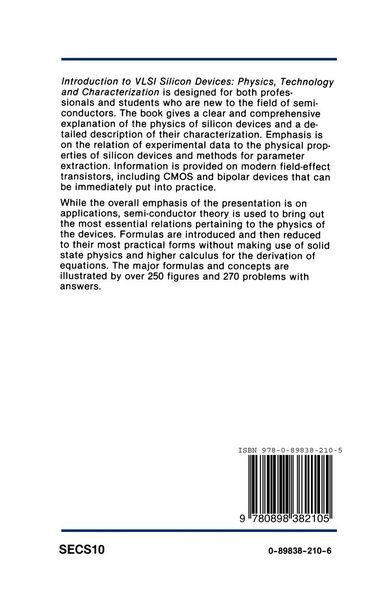 Produktbild: Introduction to VLSI Silicon Devices