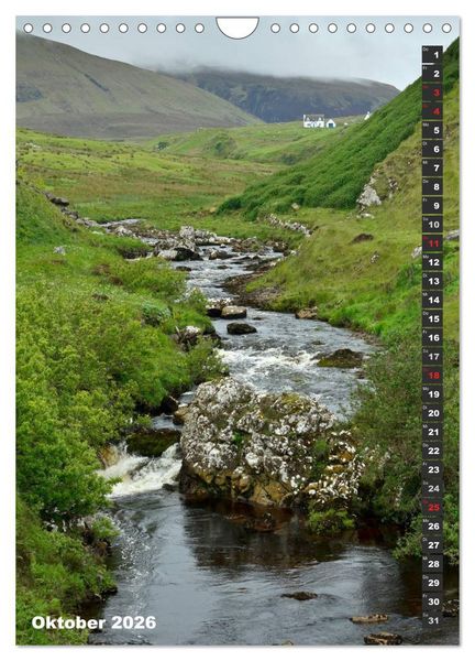 Produktbild: Schottlands vielf&auml;ltiger Westen (Wandkalender 2026 DIN A4 hoch), CALVENDO Monatskalender
