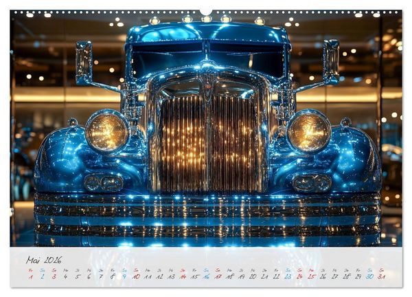 Produktbild: Giganten der Stra&szlig;e (hochwertiger Premium Wandkalender 2026 DIN A2 quer), Kunstdruck in Hochglanz
