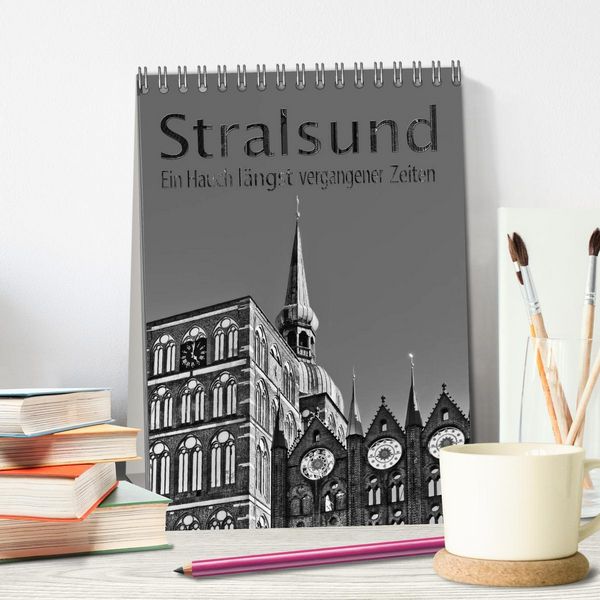 Produktbild: Stralsund. Ein Hauch l&auml;ngst vergangener Zeiten (Tischkalender 2026 DIN A5 hoch), CALVENDO Monatskalender