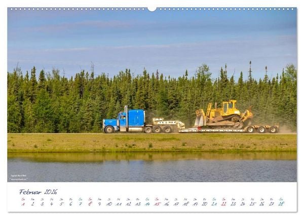 Produktbild: US Cars & Trucks in Alaska (Wandkalender 2026 DIN A2 quer), CALVENDO Monatskalender