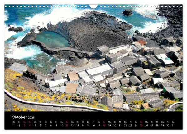 Produktbild: Insel El Hierro - Perle der Kanaren (Wandkalender 2026 DIN A3 quer), CALVENDO Monatskalender